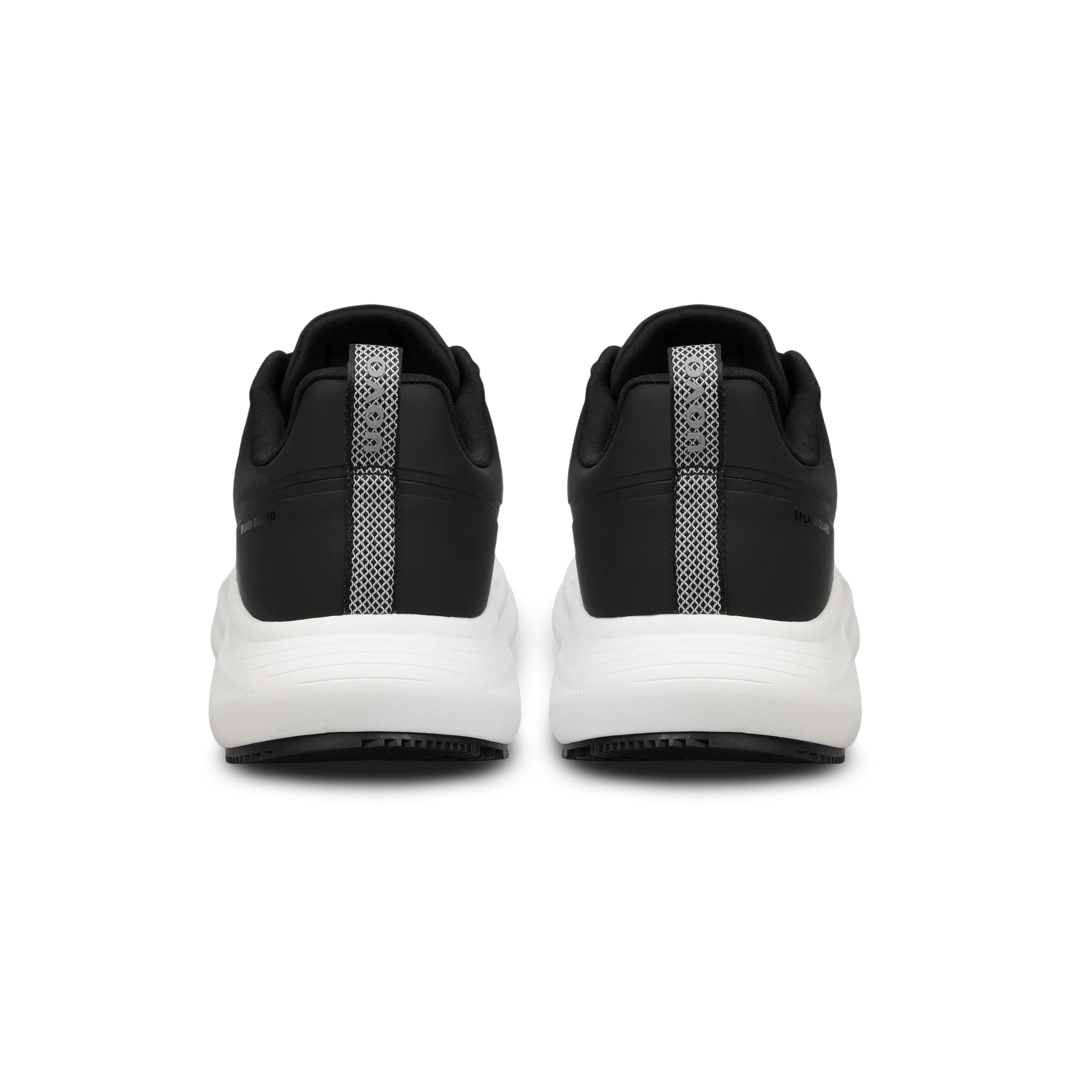 UOVO Breeze Midnight Black, heel view