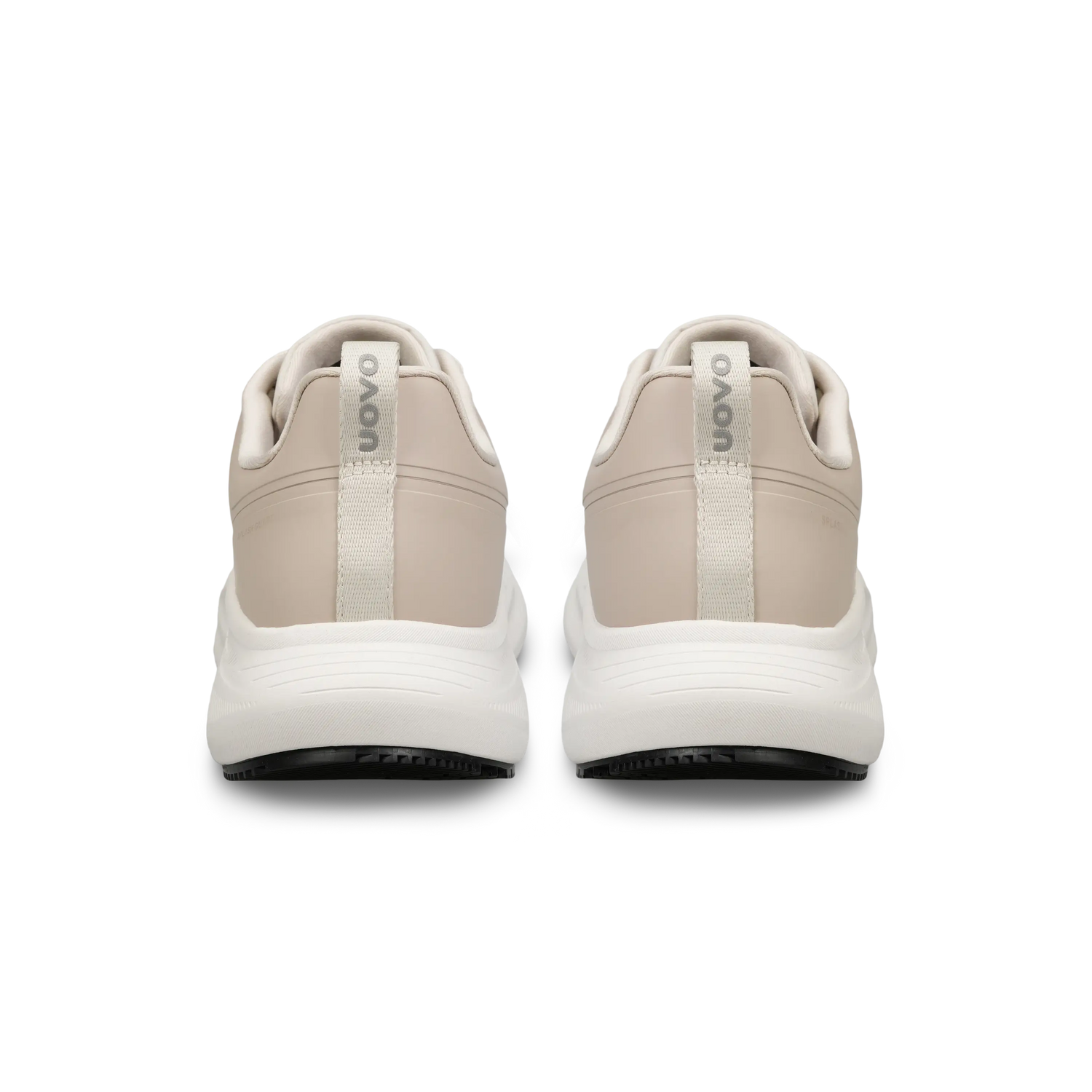 UOVO Breeze Sand White, heel view