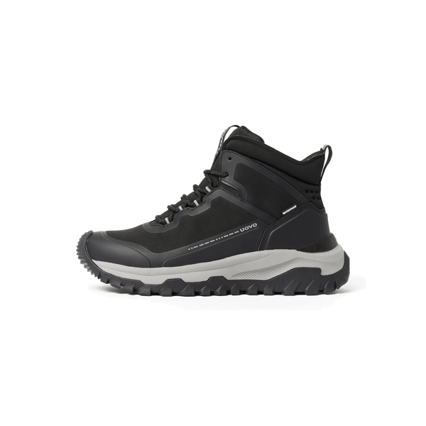 UOVO City Boot Midnight Black, side view #color_Midnight-Black