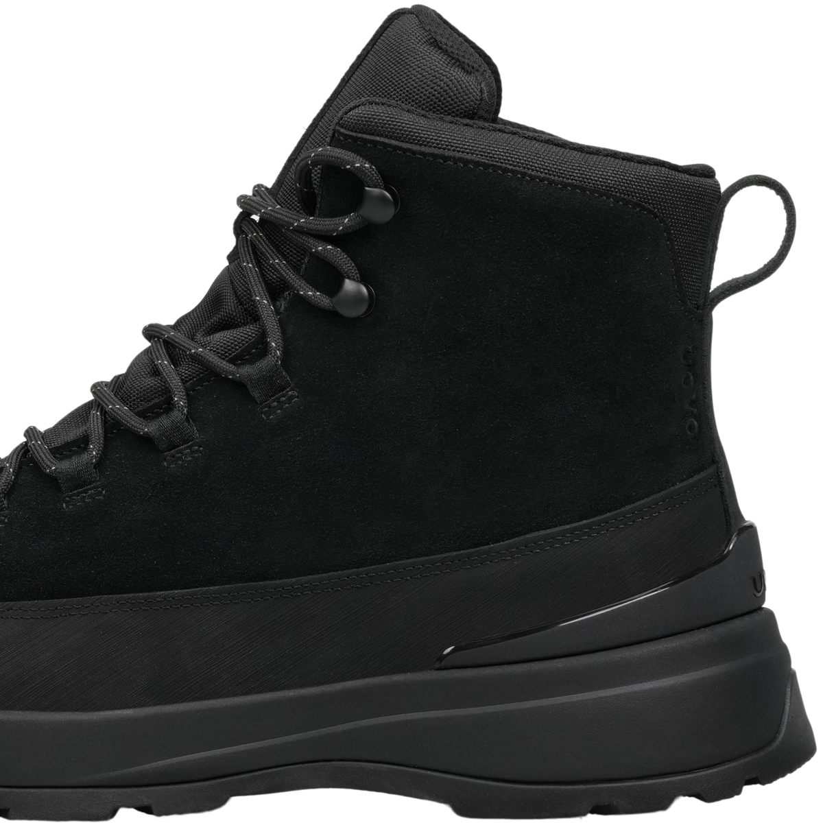 UOVO Cloud Black, Feature Image 2 Heel Detail View