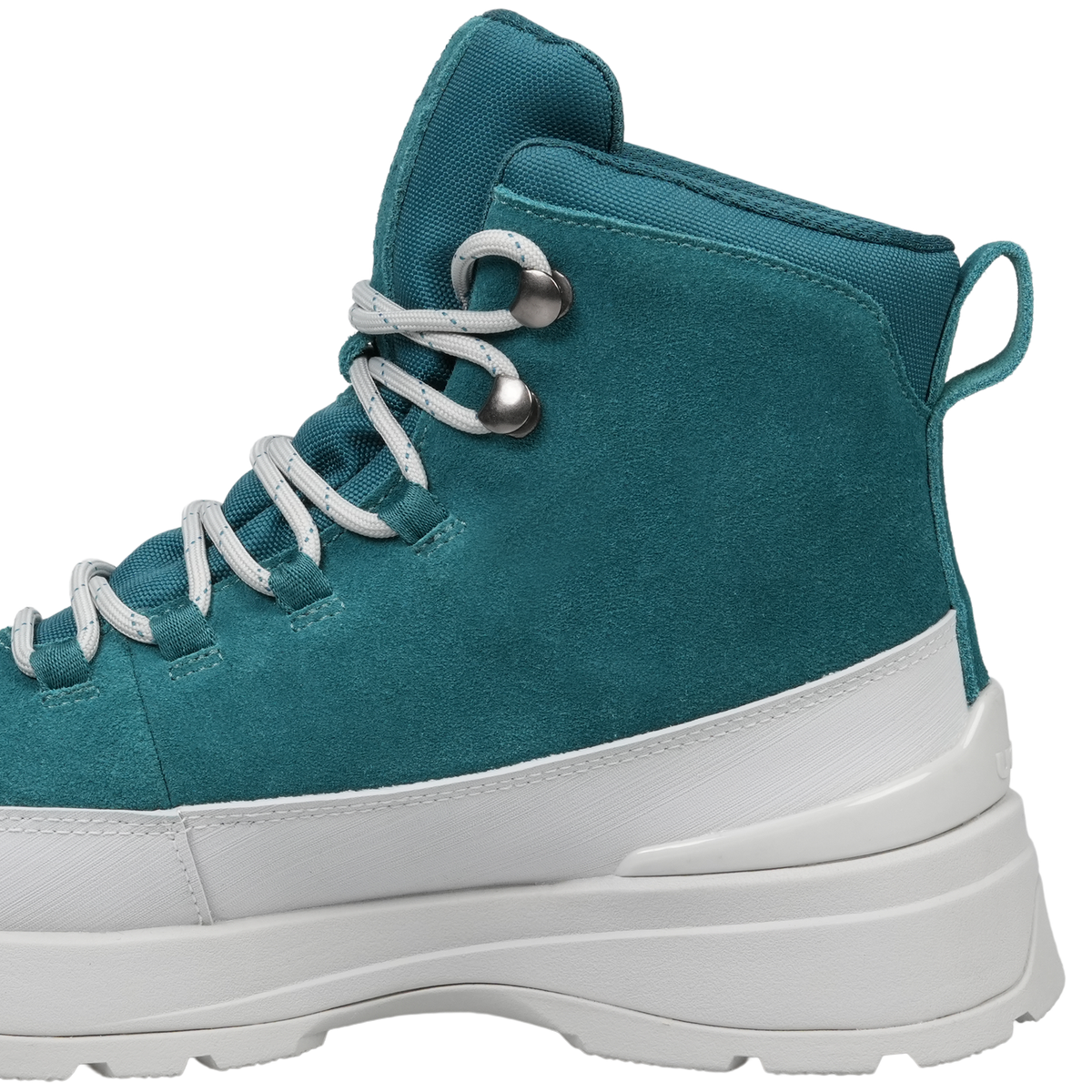 UOVO Cloud Muted Teal, Feature Image 2 Heel Detail View