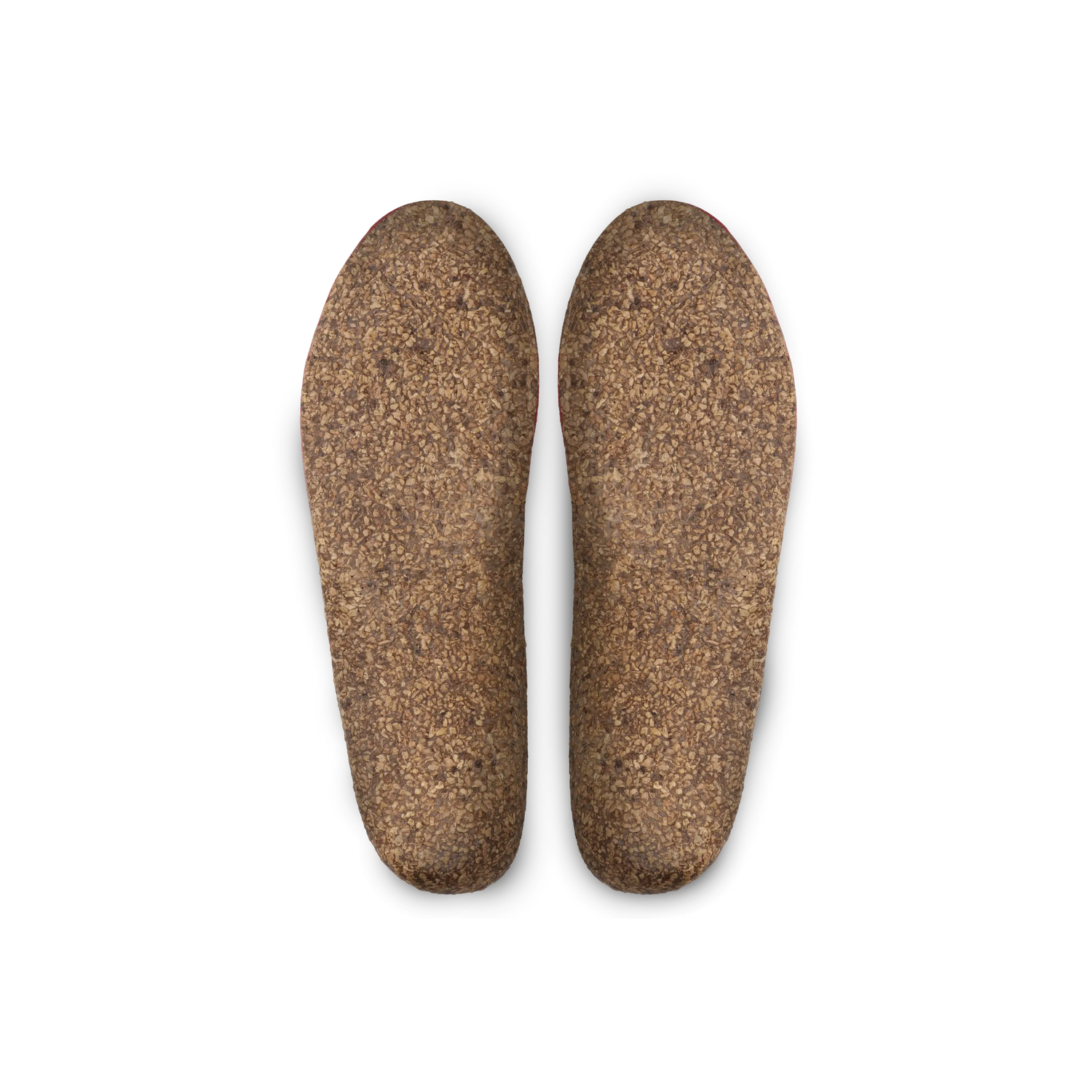 UOVO Cork Orthotic Insoles, Pair Back View