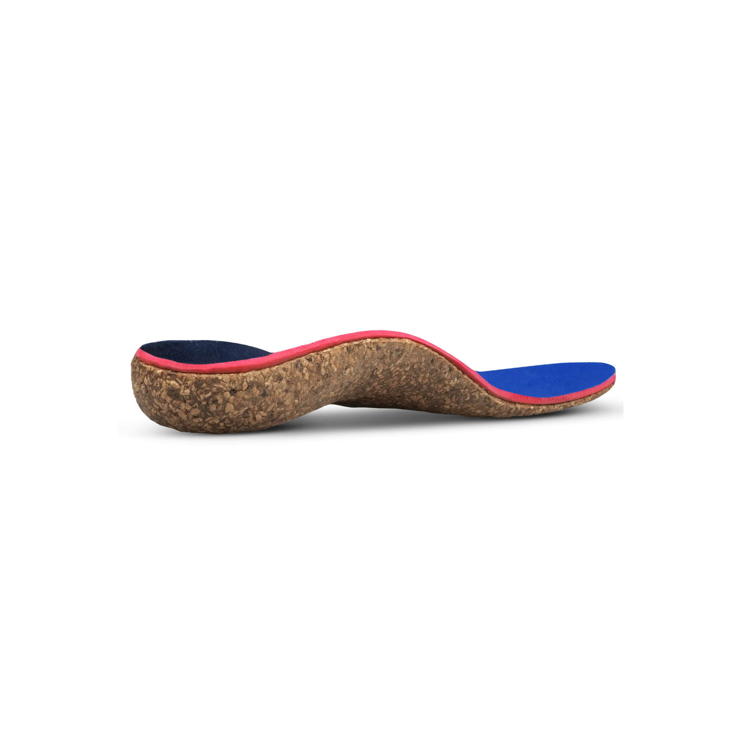 UOVO Cork Orthotic Insoles, side view