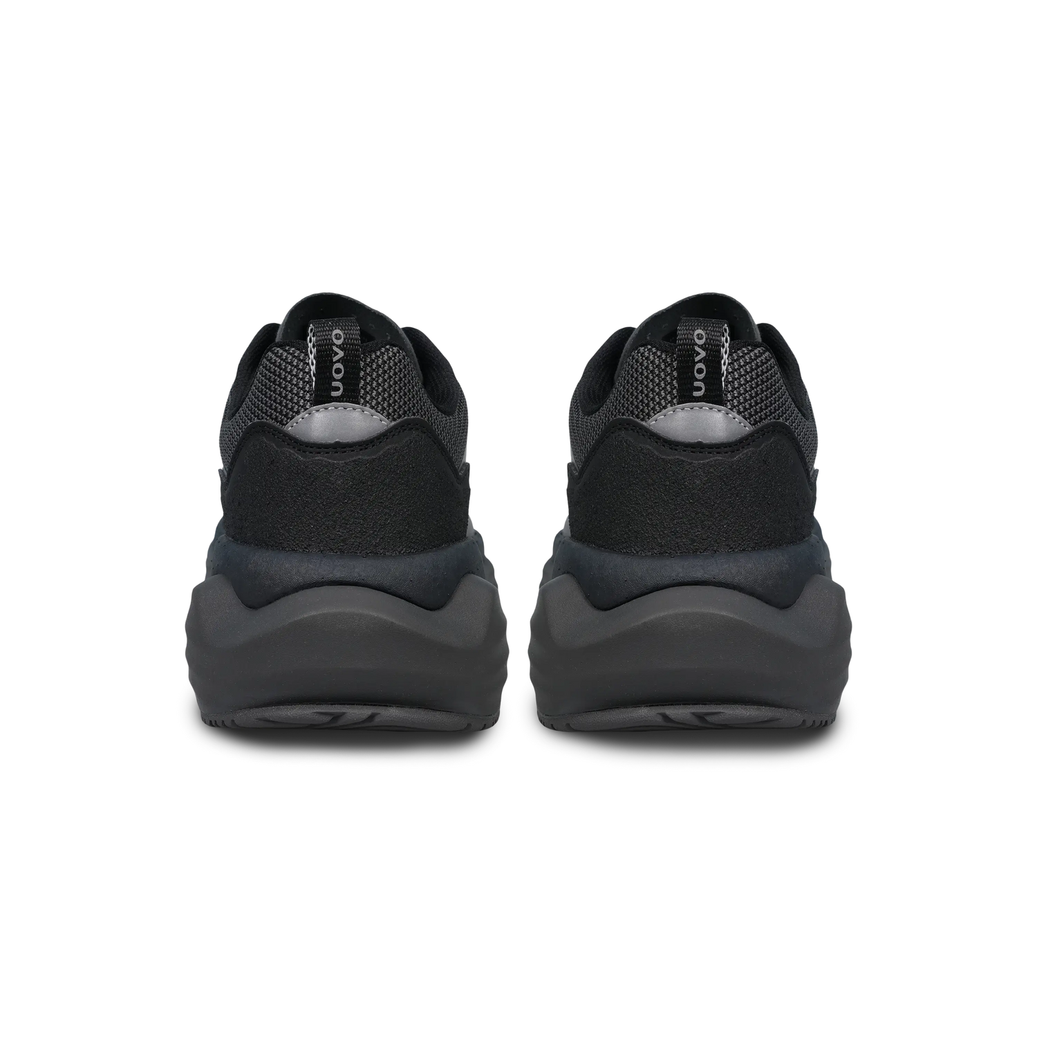 UOVO Flow Midnight Black, Pair Back View