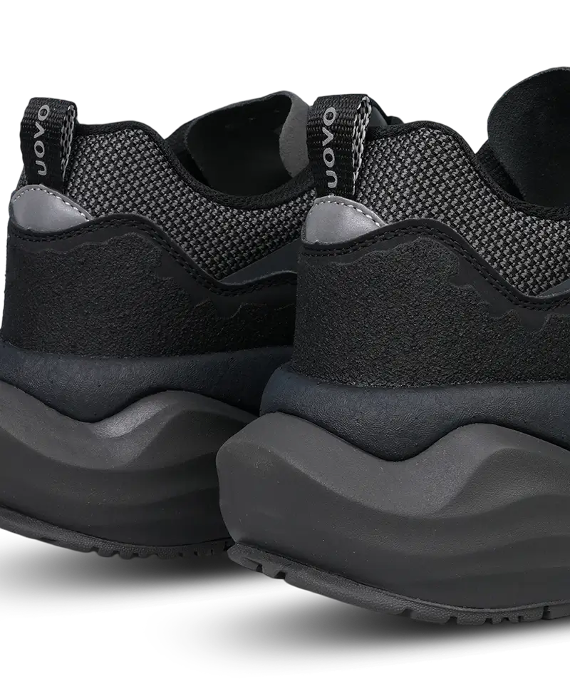 UOVO Flow Midnight Black, Feature Image 1 Back View