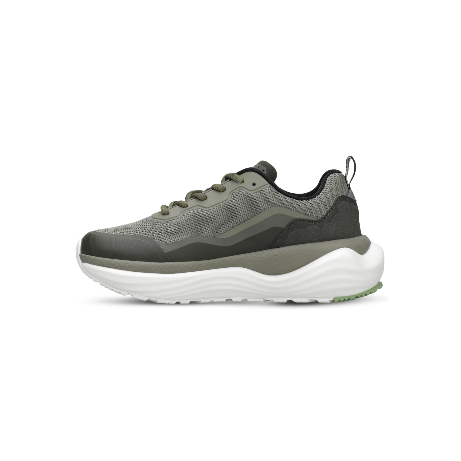 UOVO Flow Moss Green, side view alt