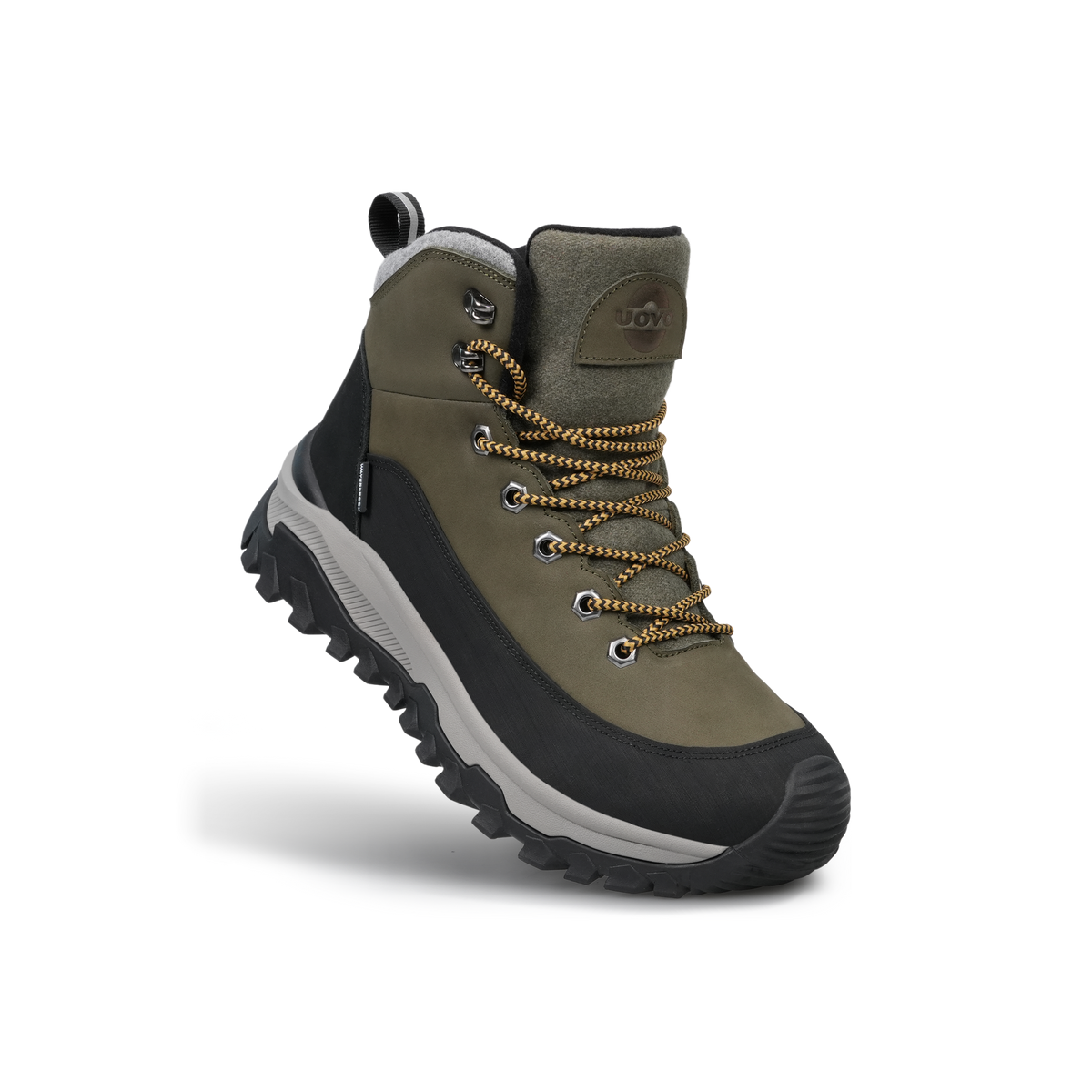 UOVO Monte Khaki, 45 degree view