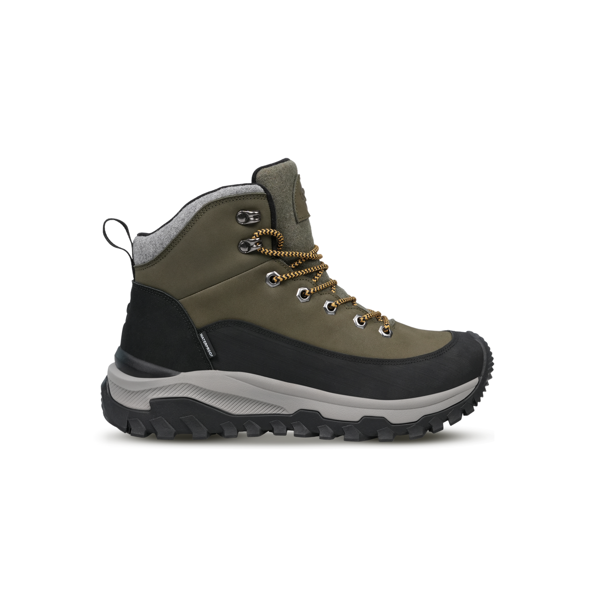 UOVO Monte Khaki, side view