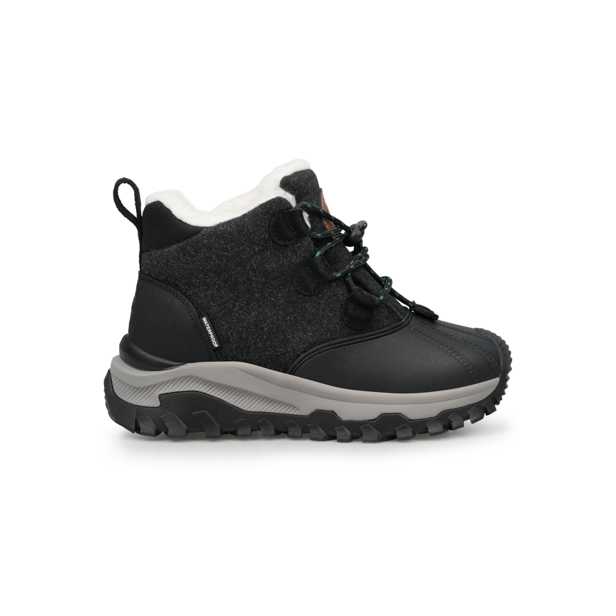 UOVO Monte Kids Black, side view
