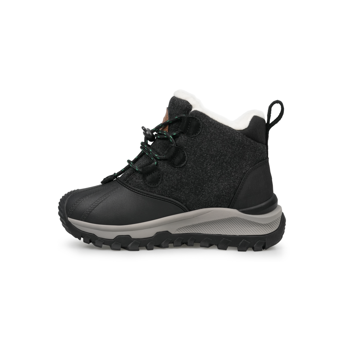 UOVO Monte Kids Black, side view alt