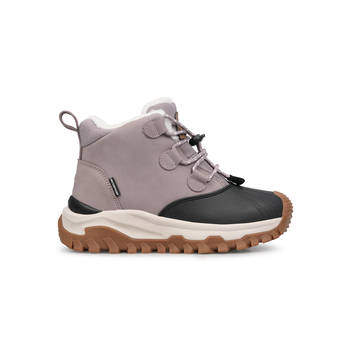UOVO Monte Kids Gray Purple, side view