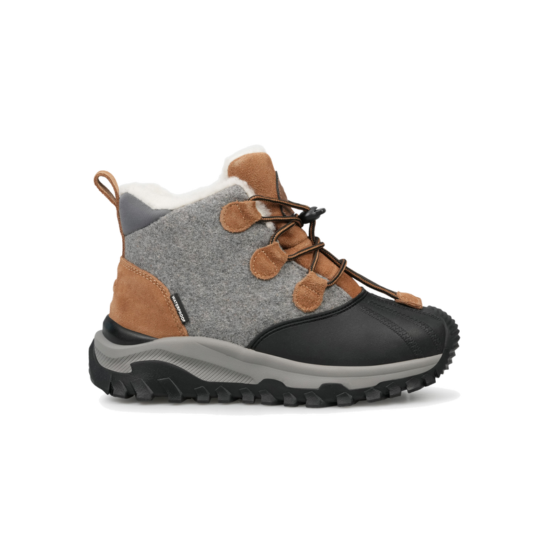 UOVO Monte Kids Gray, side view #color_Gray