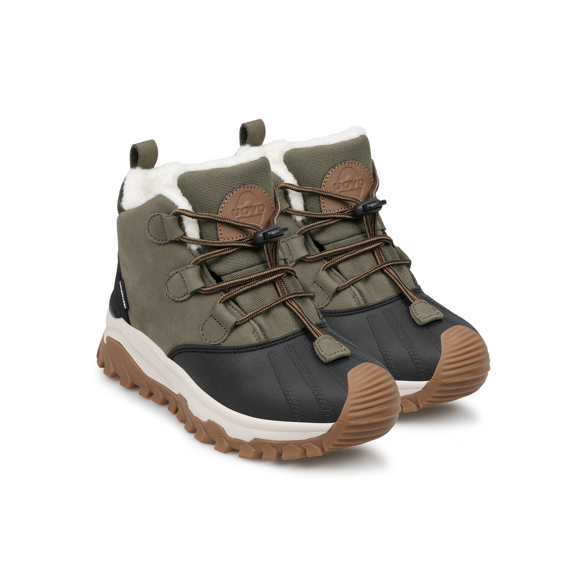 UOVO Monte Kids Khaki Green, Pair 45 View