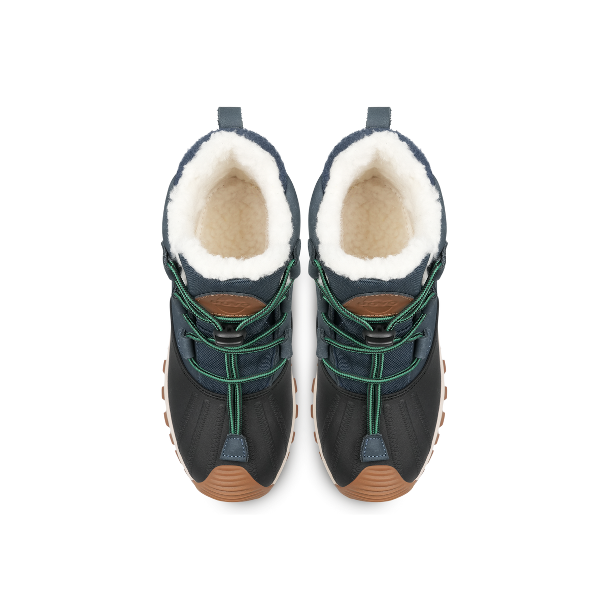 UOVO Monte Kids Navy, Pair Top View