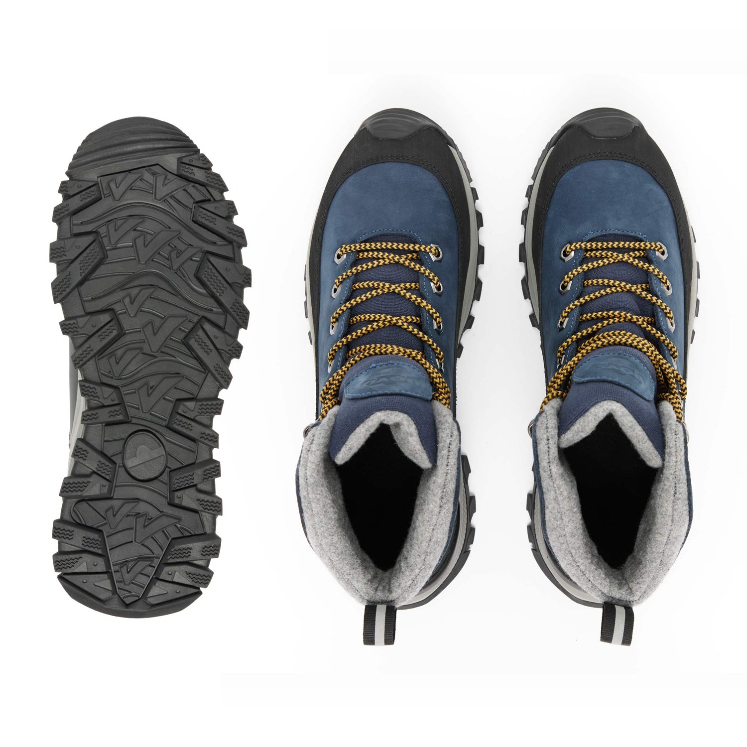 UOVO Winter Boot Cobalt Blue, pair top view