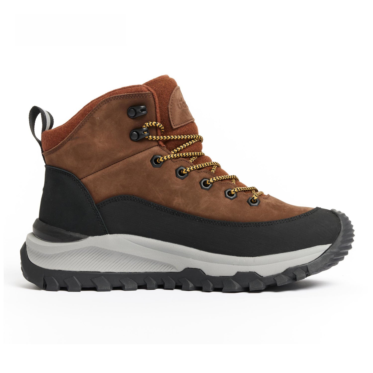 UOVO Winter Boot Dark Brown, side view alt