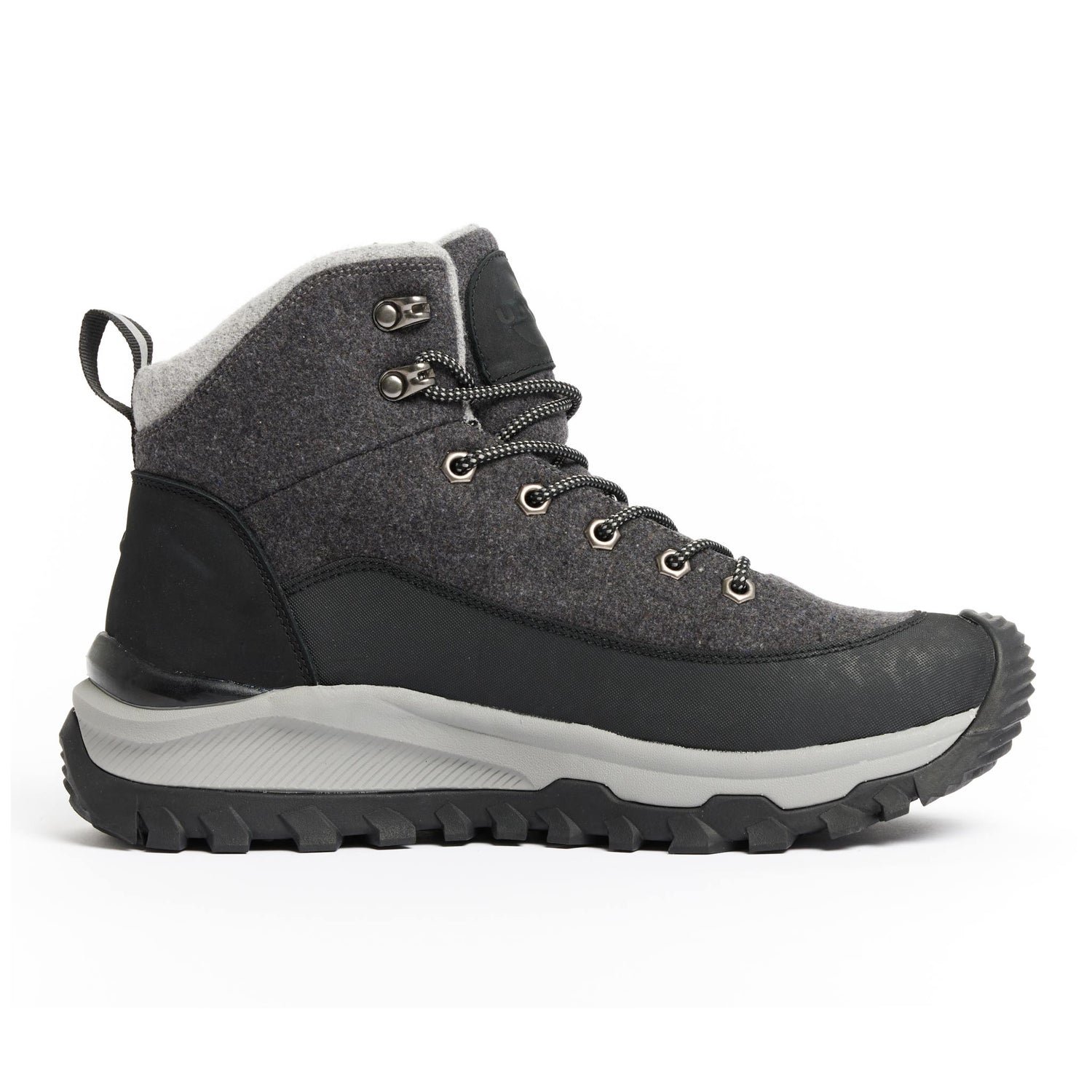 UOVO Winter Boot Gray Black, side view alt