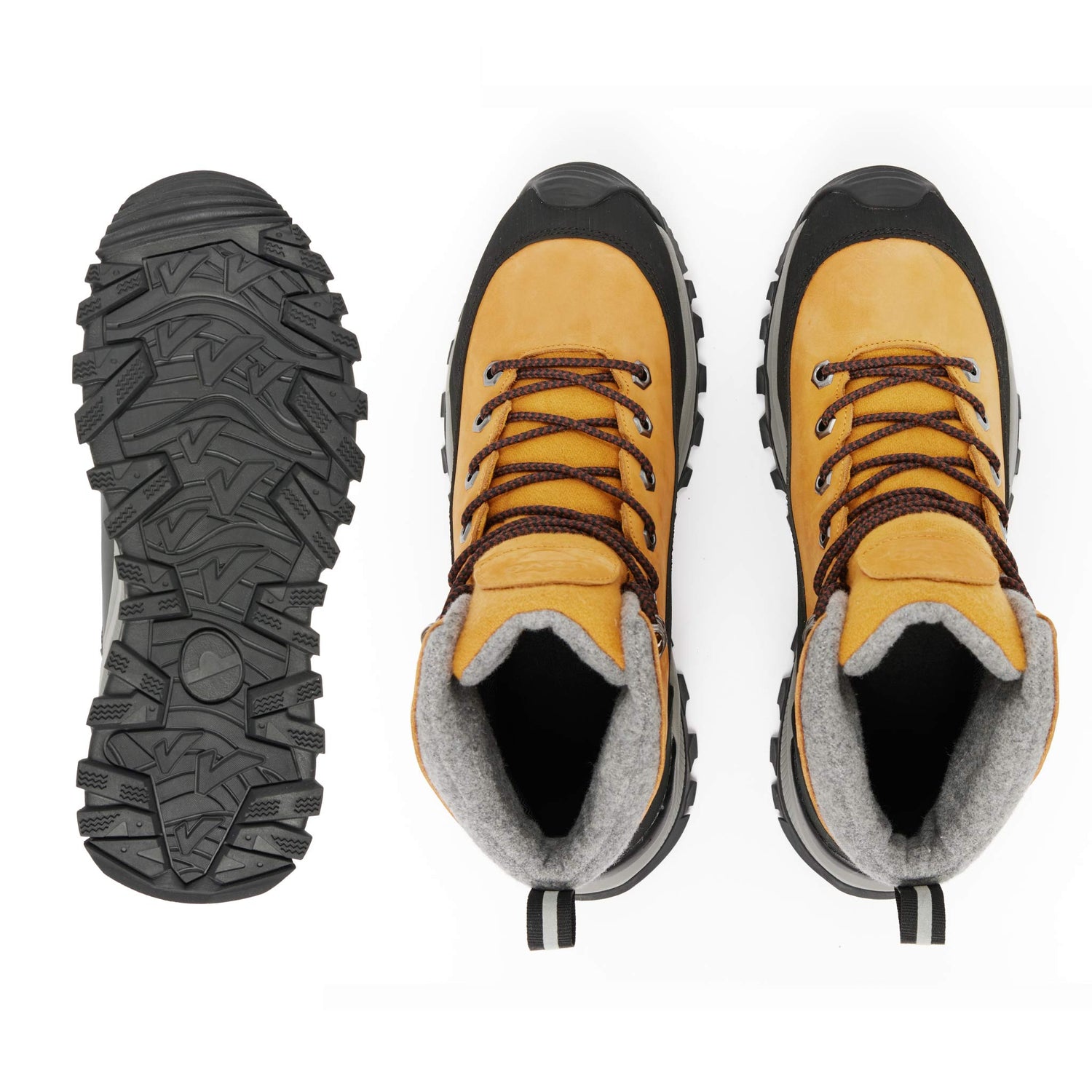UOVO Winter Boot Wheat, pair top view